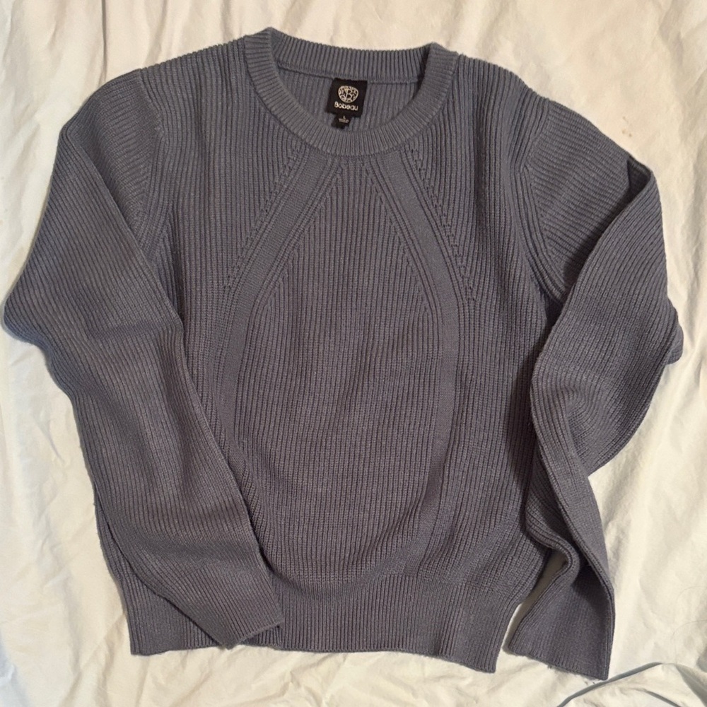 Ladies blue sweater